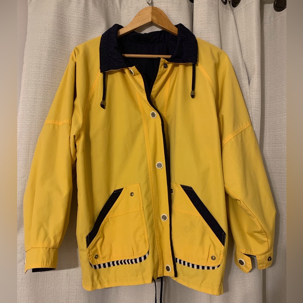 Super cute women’s nautical reversible jacket